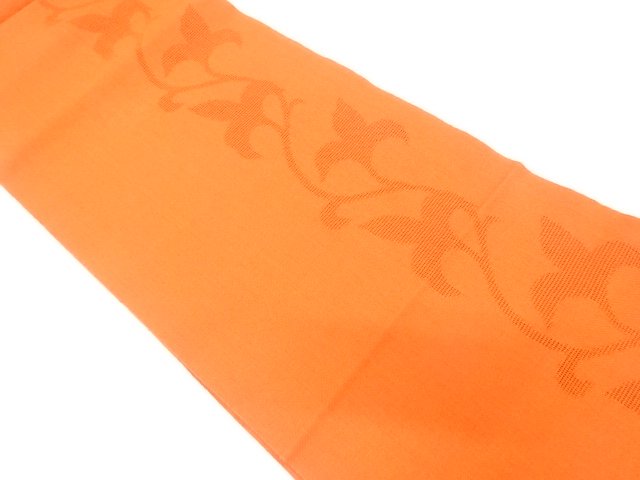 JAPANESEKIMONO / ANTIQUE ANTIQUE CUTWORK KARAKUSA PATTERN WOVEN NAGOYA